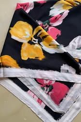 Pedro Silky Blend Square Scarf Black